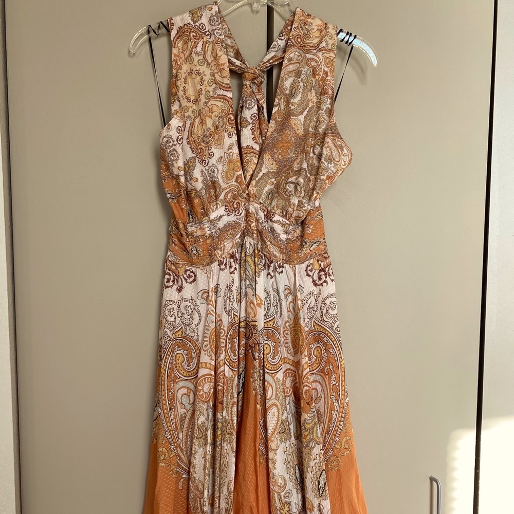 H&M halter tie dress